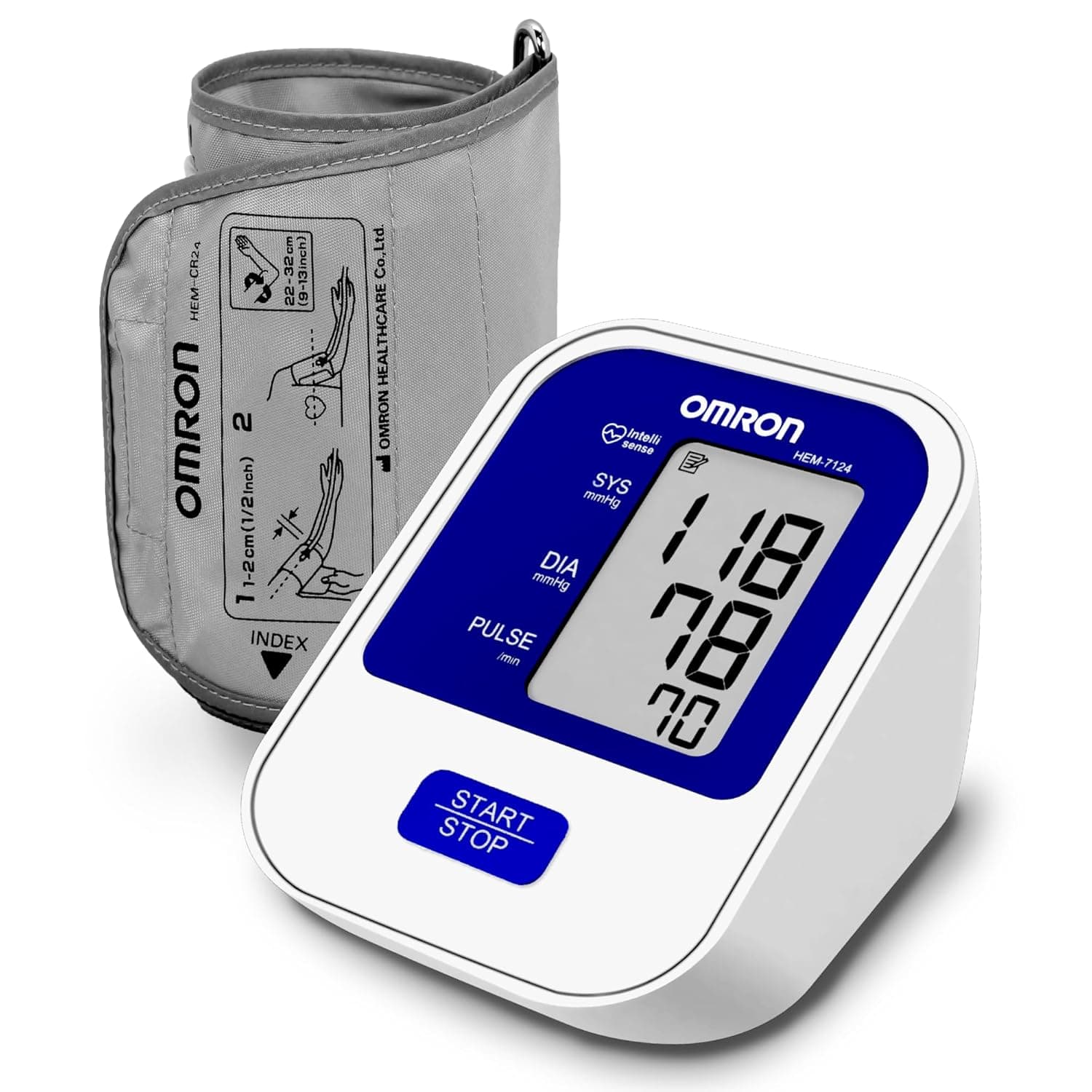 Omron BP monitor - Front View